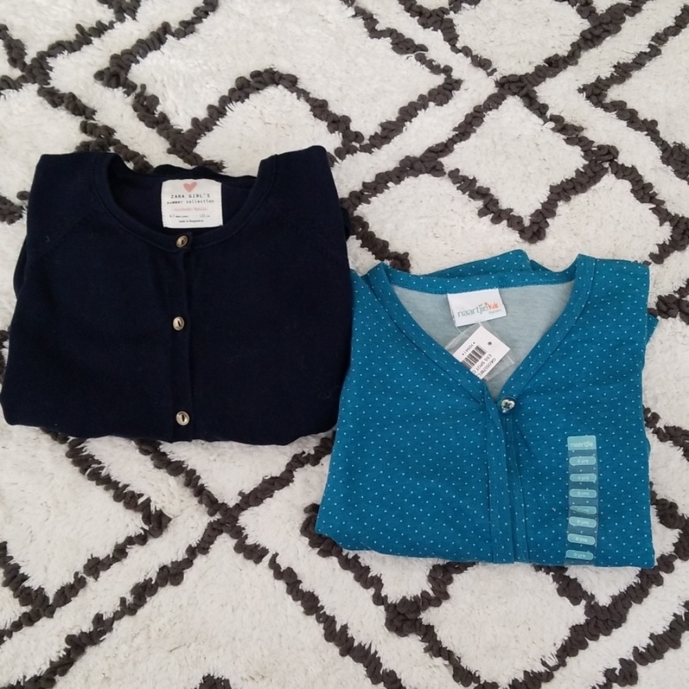 Zara Girl's and Naartjie Kids Cardigan Set
